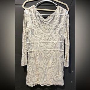 Ivory Lace Dress